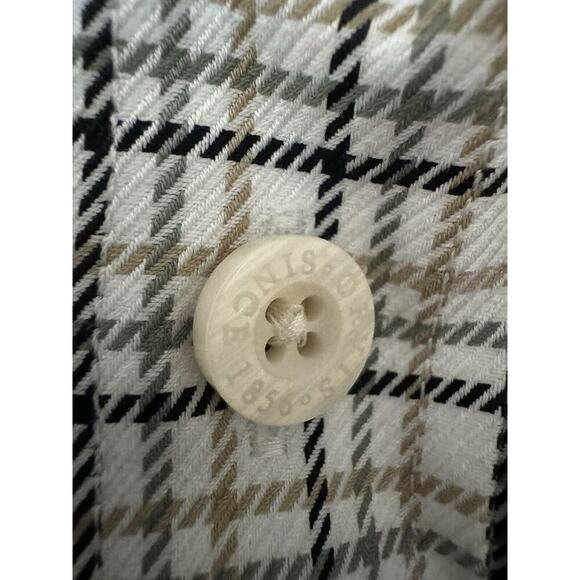 Orvis Button Down Shirt Men's Medium Casual Long Sleeve Cotton Blend Pocket - Picture 4 of 6